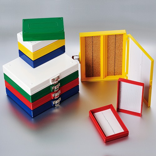 Cork Lining Slide Storage Boxes Assorted ABS Material