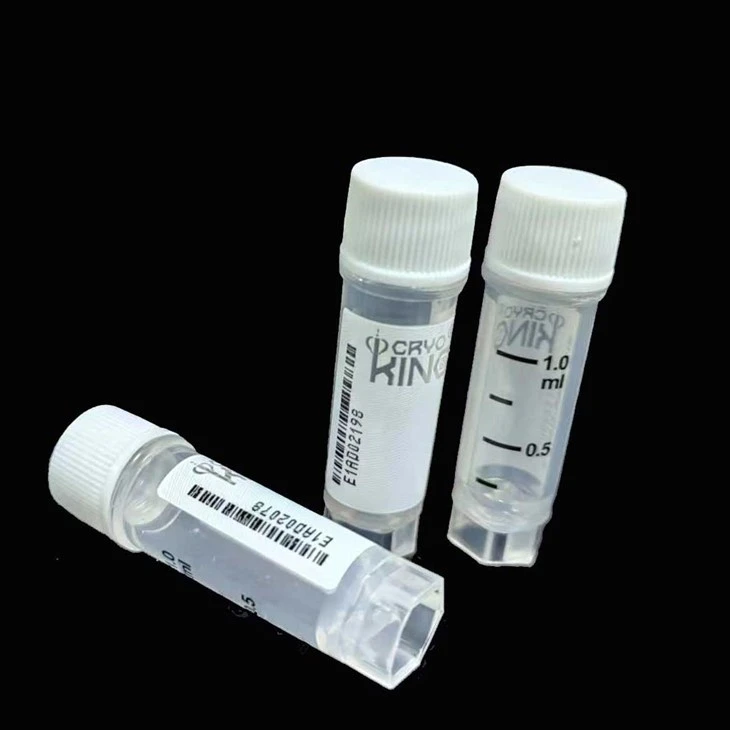 Vials crióigineacha Taobhchódaithe